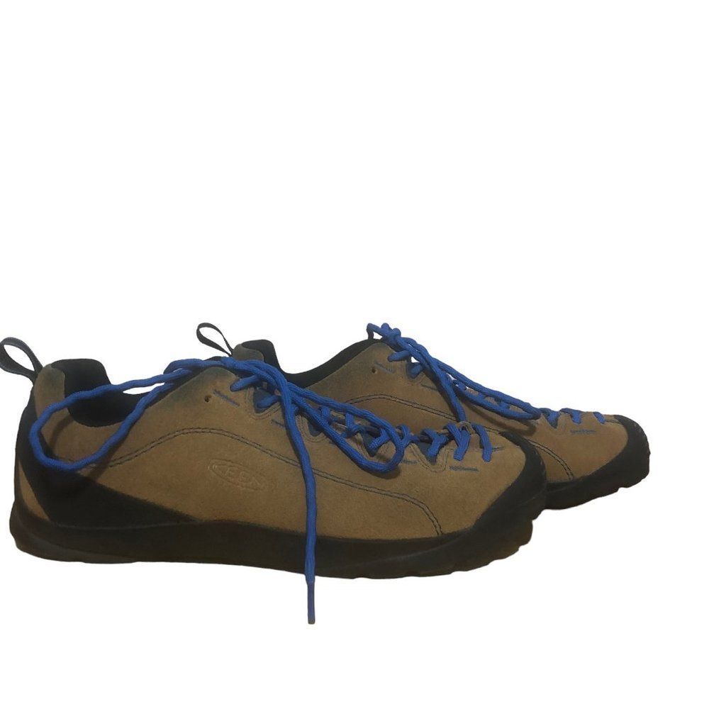 Keen Jasper Hiking Trail Suede Sneakers Cathay Spice Orion Blue Women's Sz 10